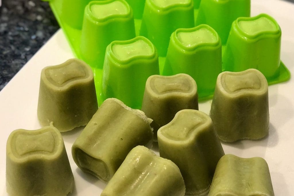 freeze store homemade baby food