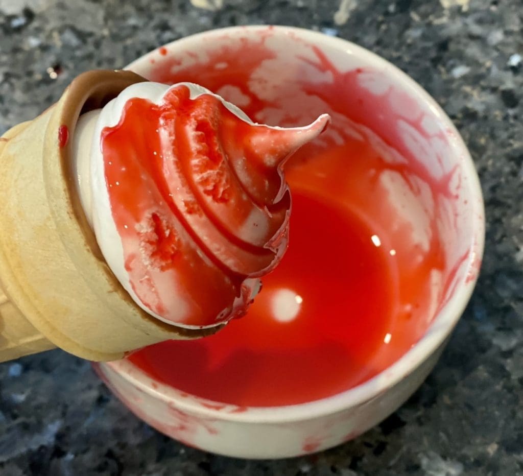 easy halloween treats bloody cones
