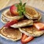 banana oat pancakes