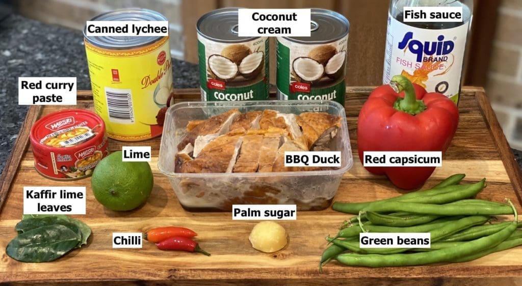 ingredients for curry