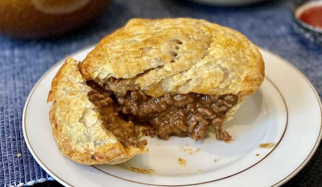 Aussie beef pie