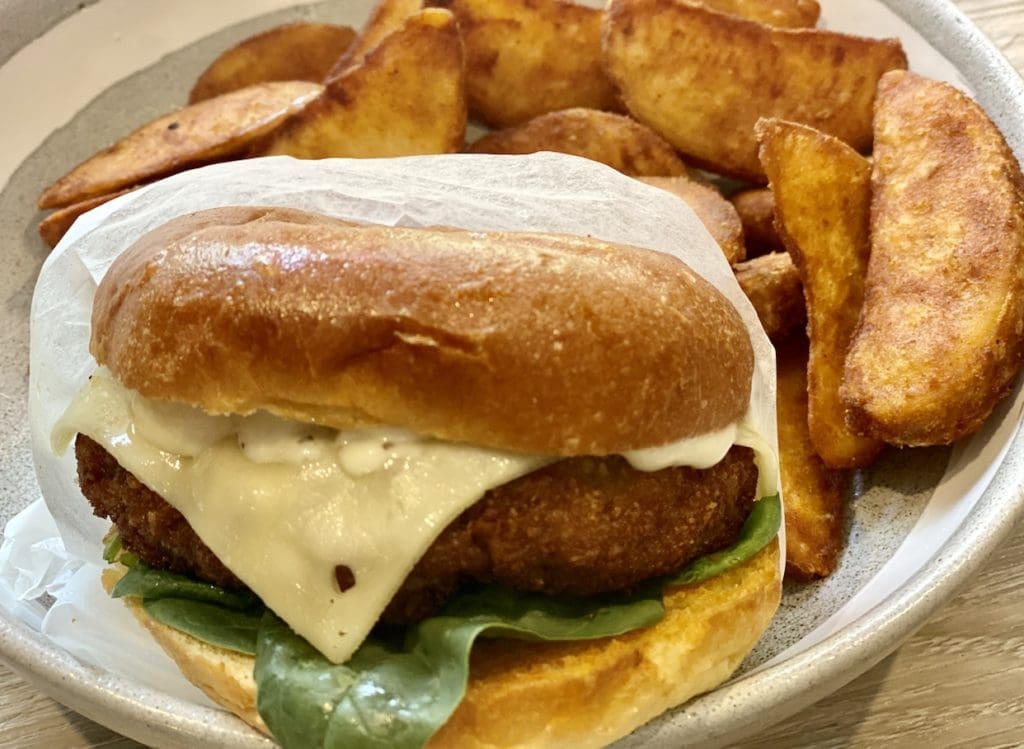 making portobello mushroom burgers