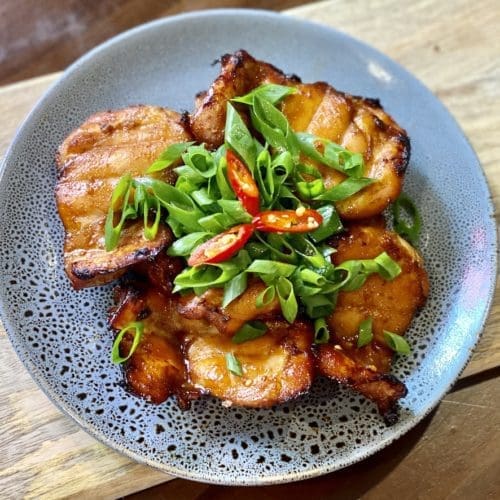 Honey Sriracha chicken