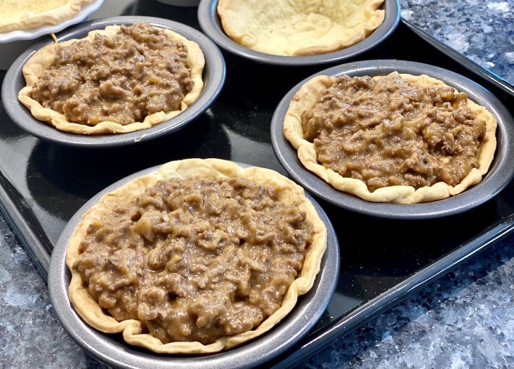 Baking the Aussie beef pie