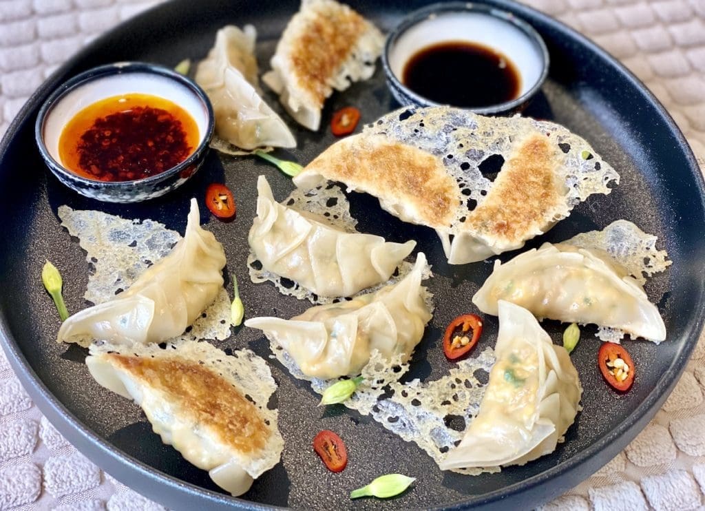 Pork and Prawns Potstickers