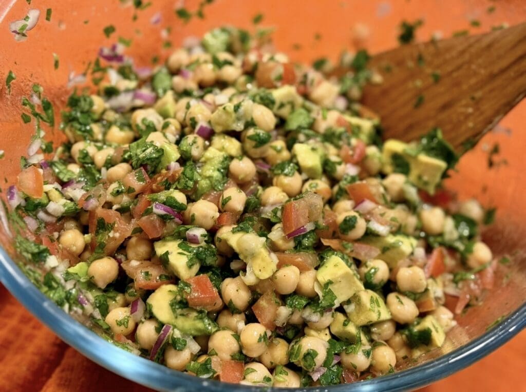 Mediterranean Chickpea Salad