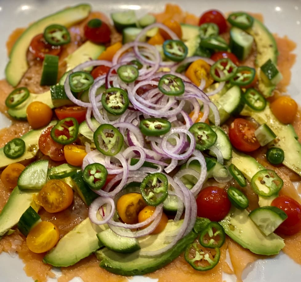 Smoked Salmon Ceviche