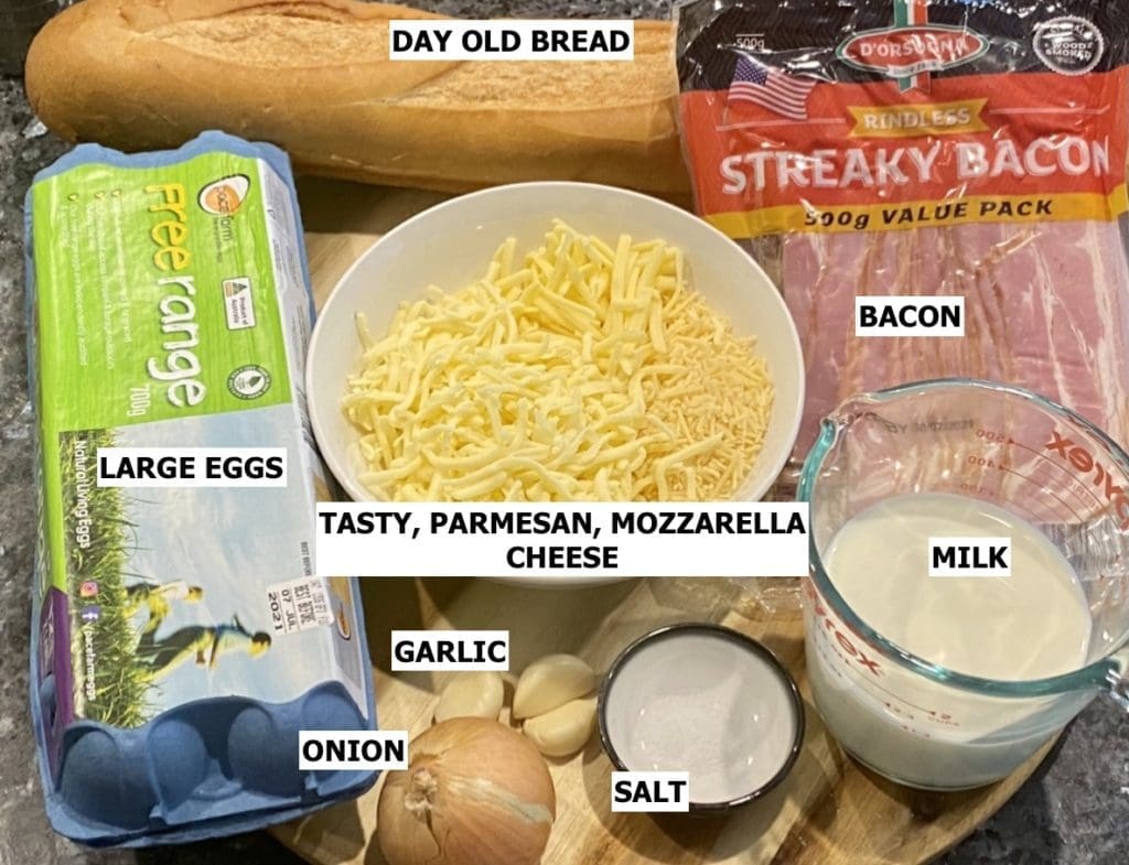 Easy Overnight Breakfast Strata