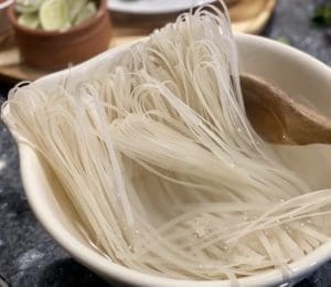 soaking noodles