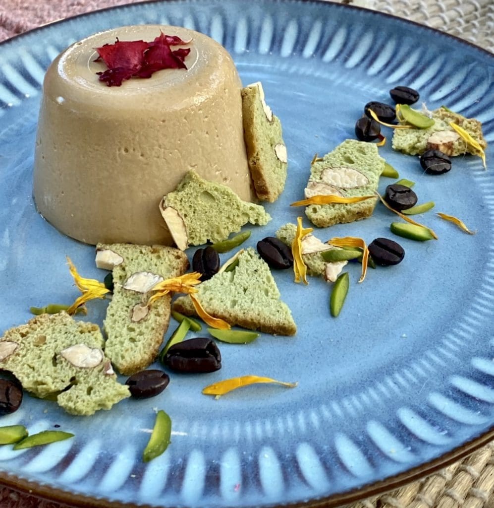 Coffee Panna Cotta with Kahlúa