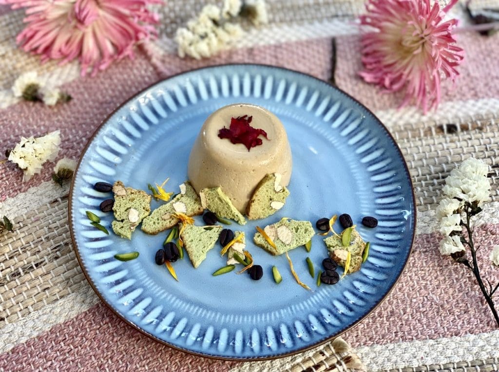Coffee Panna Cotta with Kahlúa