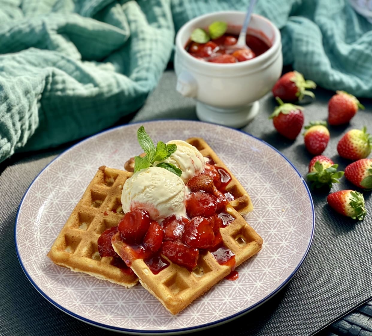 Easy waffles