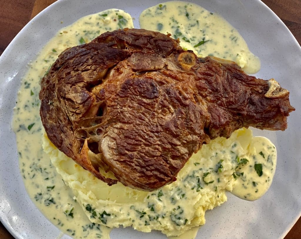 Surf turf steak lobster