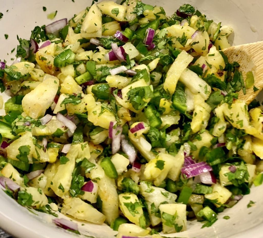 Fish with Pineapple Salsa