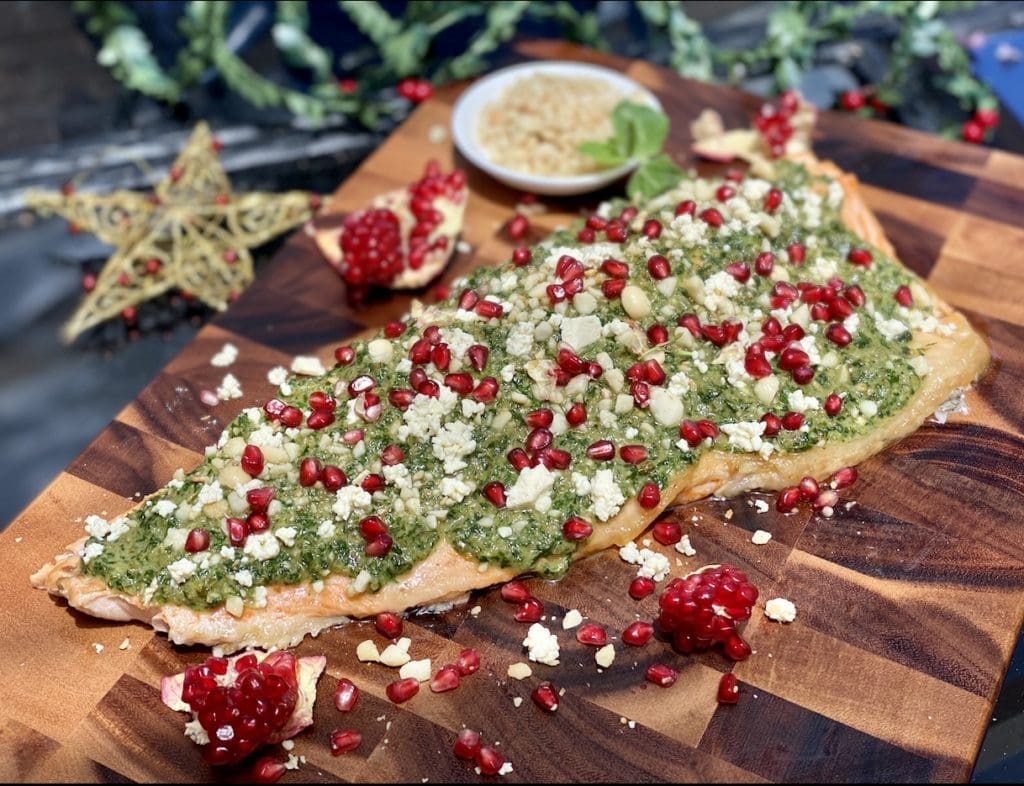 Salsa Verde with Salmon