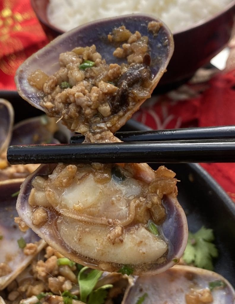 Pork and Clams Chinese Stir fry