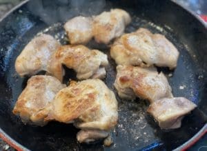 cooling chicken