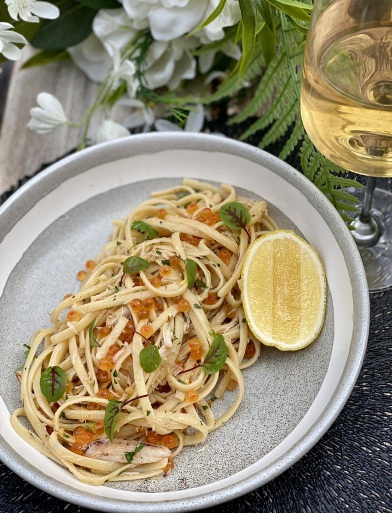 Crab Linguine
