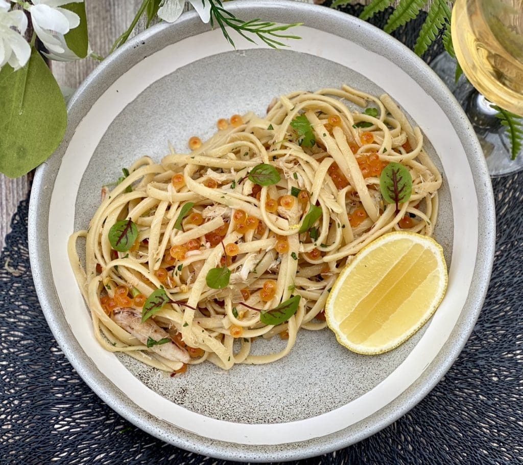 Crab Linguine