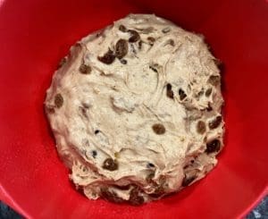 proofing the dough
