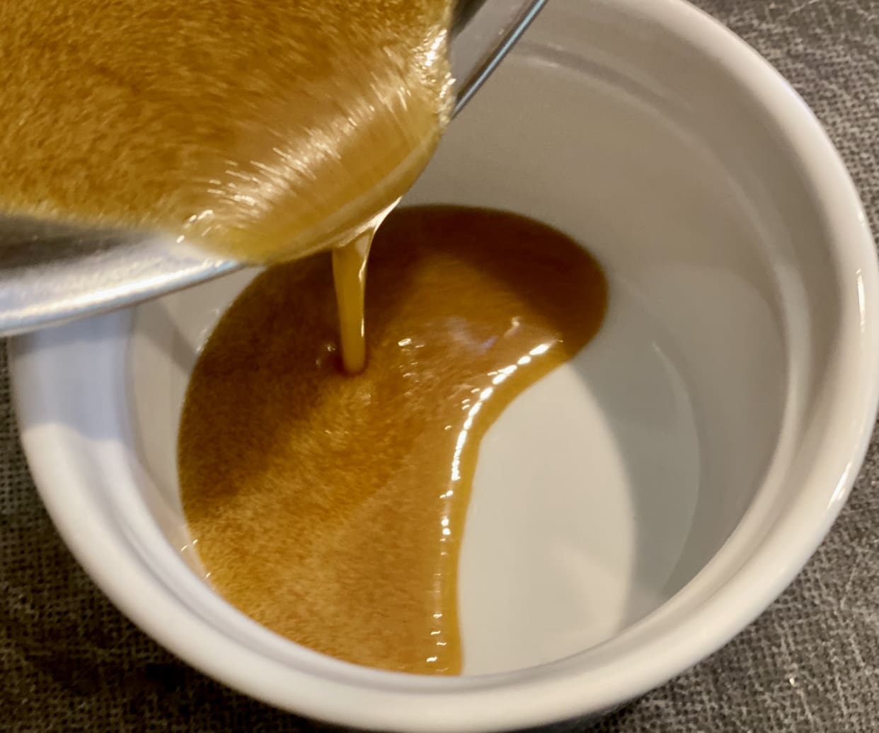 making the syrup