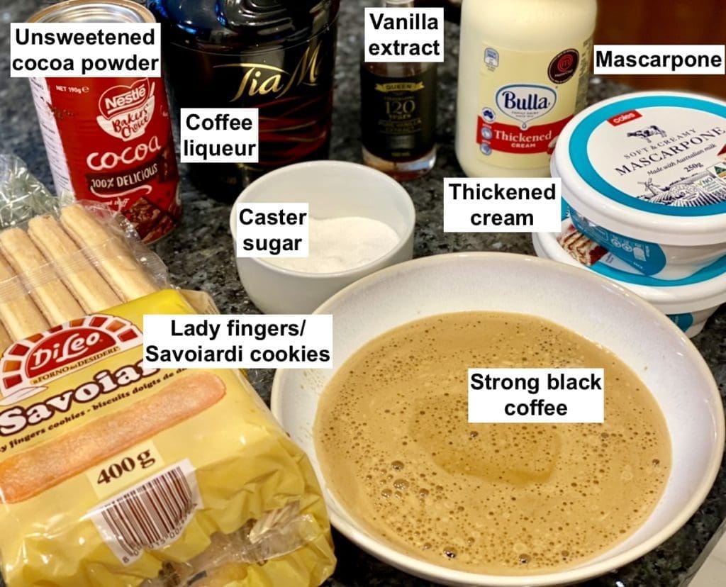 ingredients list
