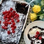 Chocolate and Pear Pudding