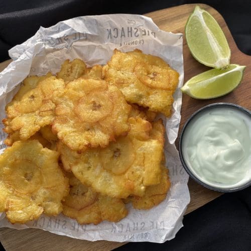 Tostones (Fried Plantains) - 3CatsFoodie
