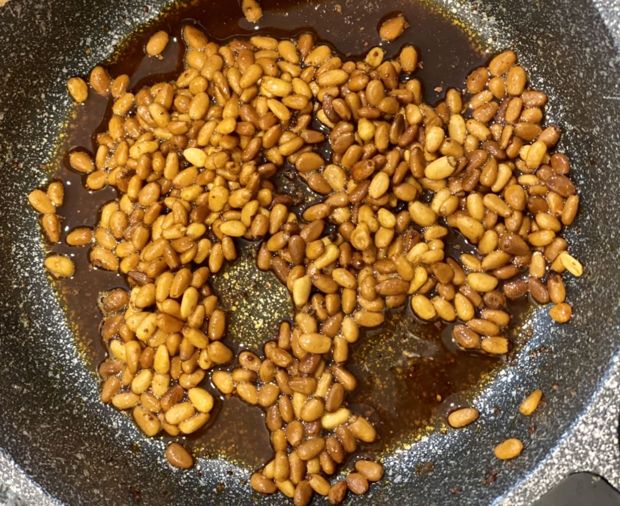 Roasted Potatoes with Aioli and Buttered Pine Nuts