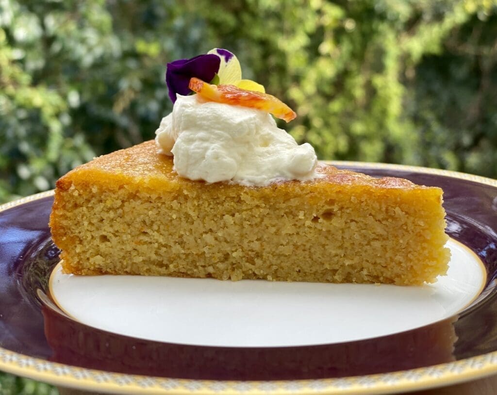 Whole Orange and Coconut Cake