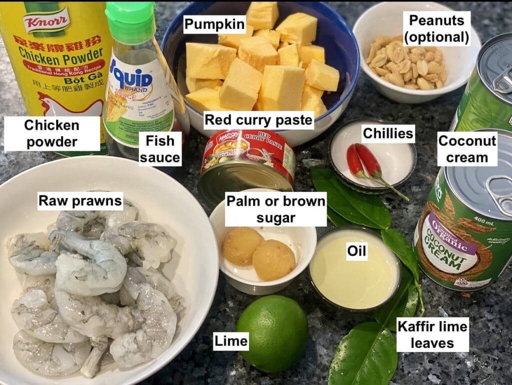 ingredients list