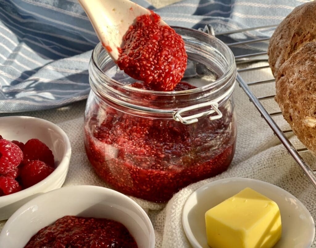 Raspberry Chia Jam