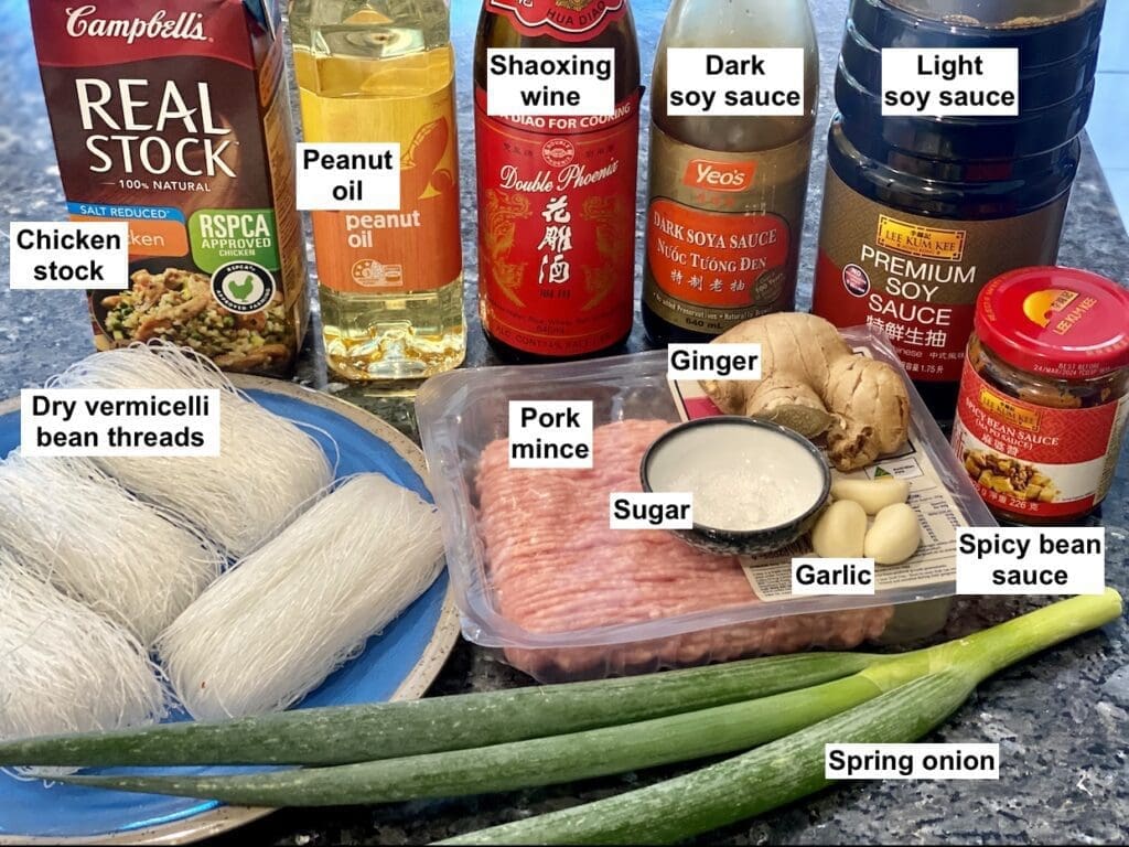 ingredients list