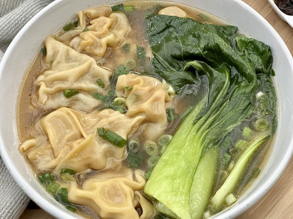 Kimchi Dumplings