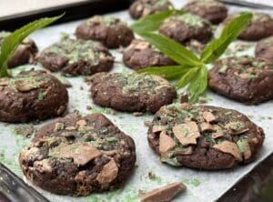 Chocolate Peppermint Cookies
