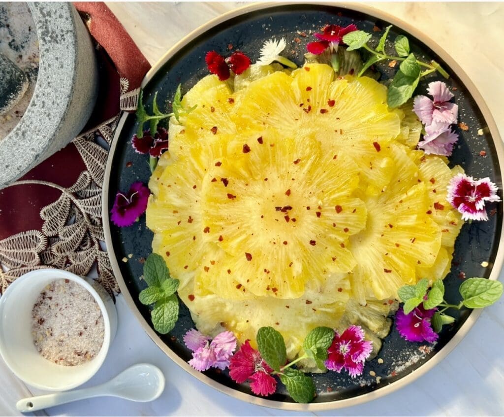 Pineapple Carpaccio