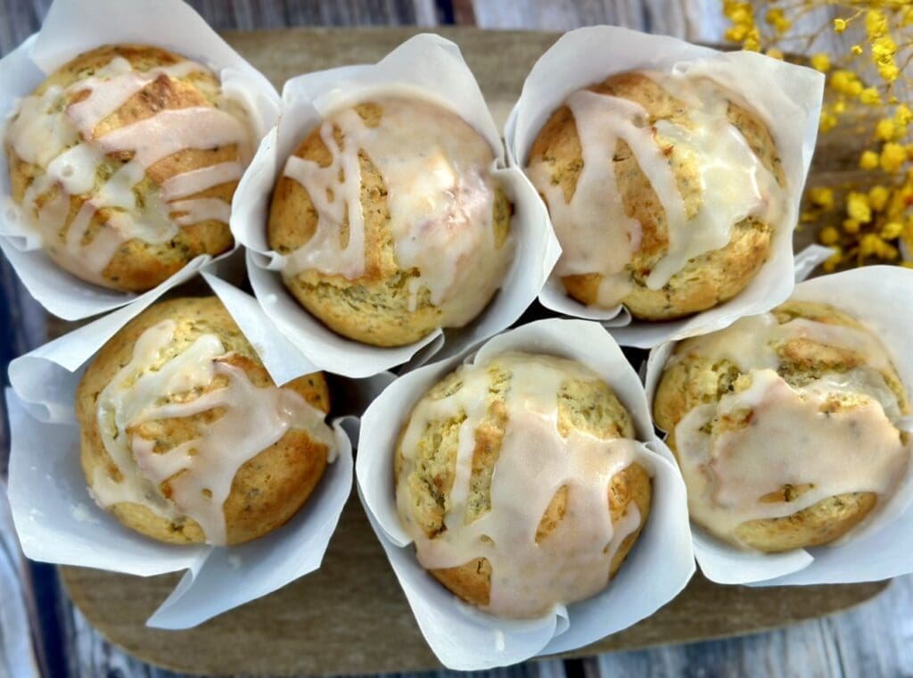 Mandarin Muffins with Chia Seeds