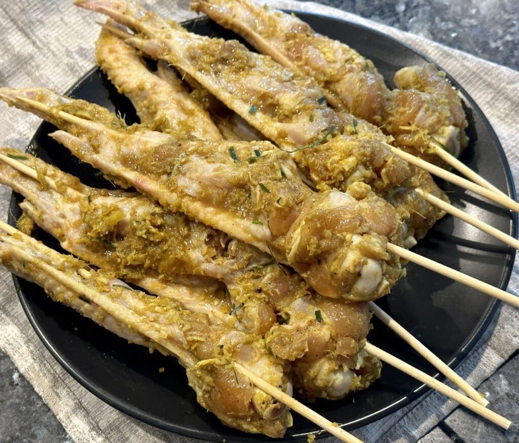 Cambodian lemongrass chicken