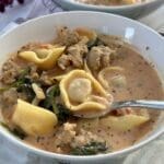 Creamy Tortellini Soup