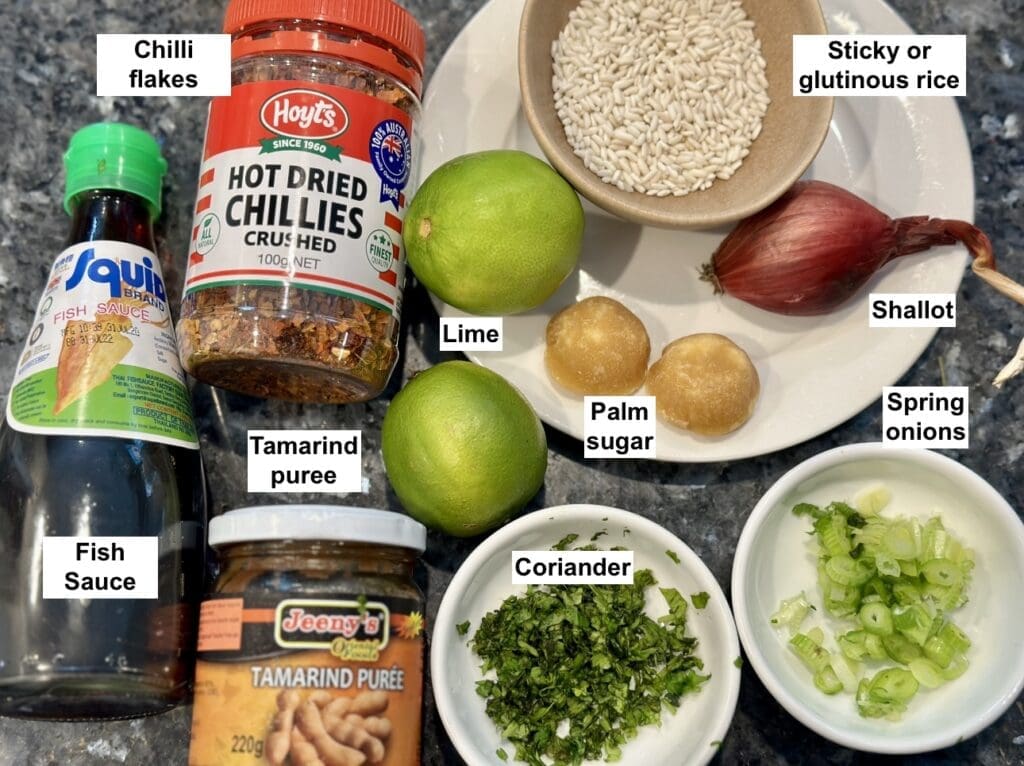 ingredients list