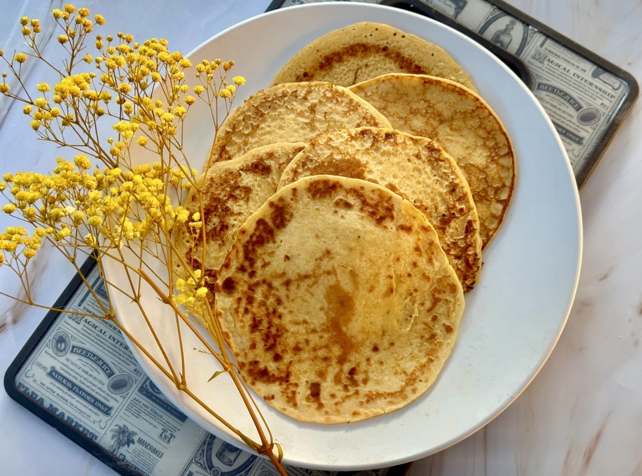 Cottage Cheese Pancakes