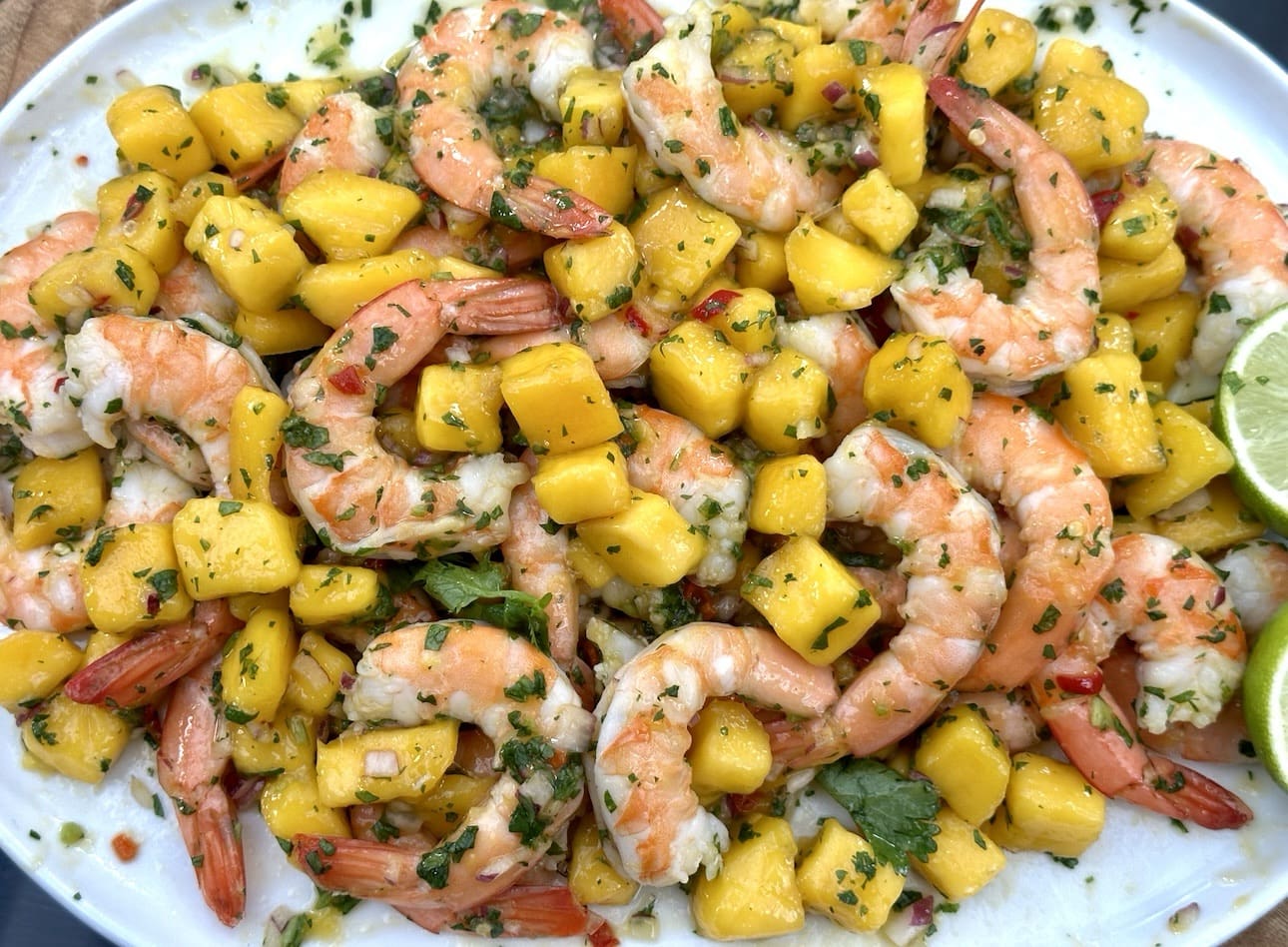 Prawn and Mango Salsa