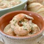 Creamy Garlic Prawns