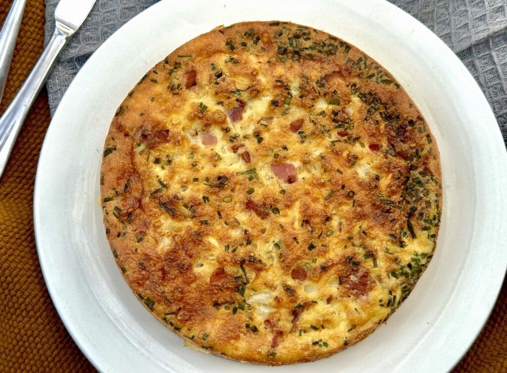 Crustless Quiche