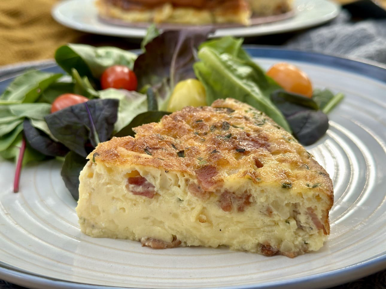 Crustless Quiche