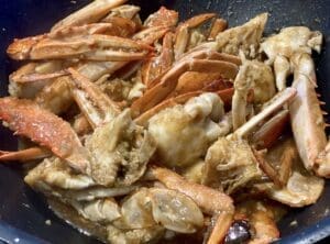 Ginger Scallion Crab (with Blue swimmer crabs)