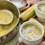 Sweet Corn Pudding with Sticky Rice