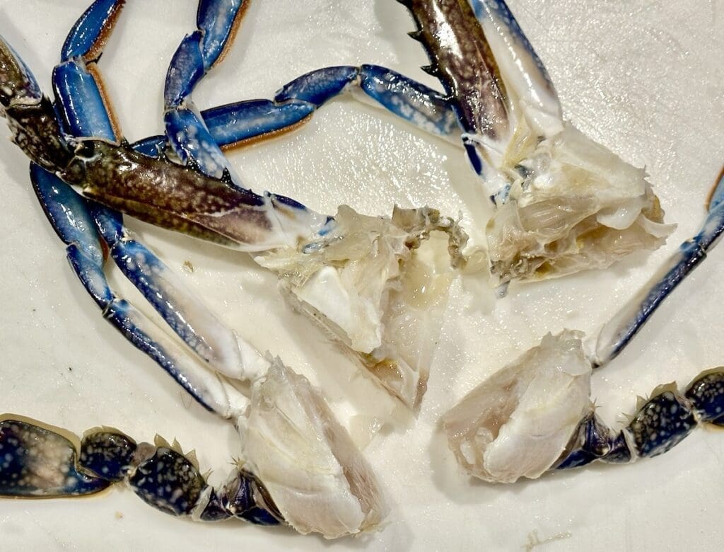 How to prepare Blue Swimmer Crabs