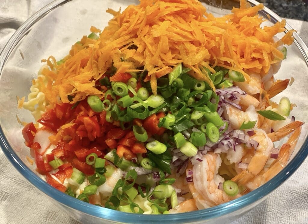 seafood pasta salad