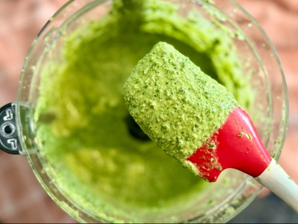 pea pesto pasta